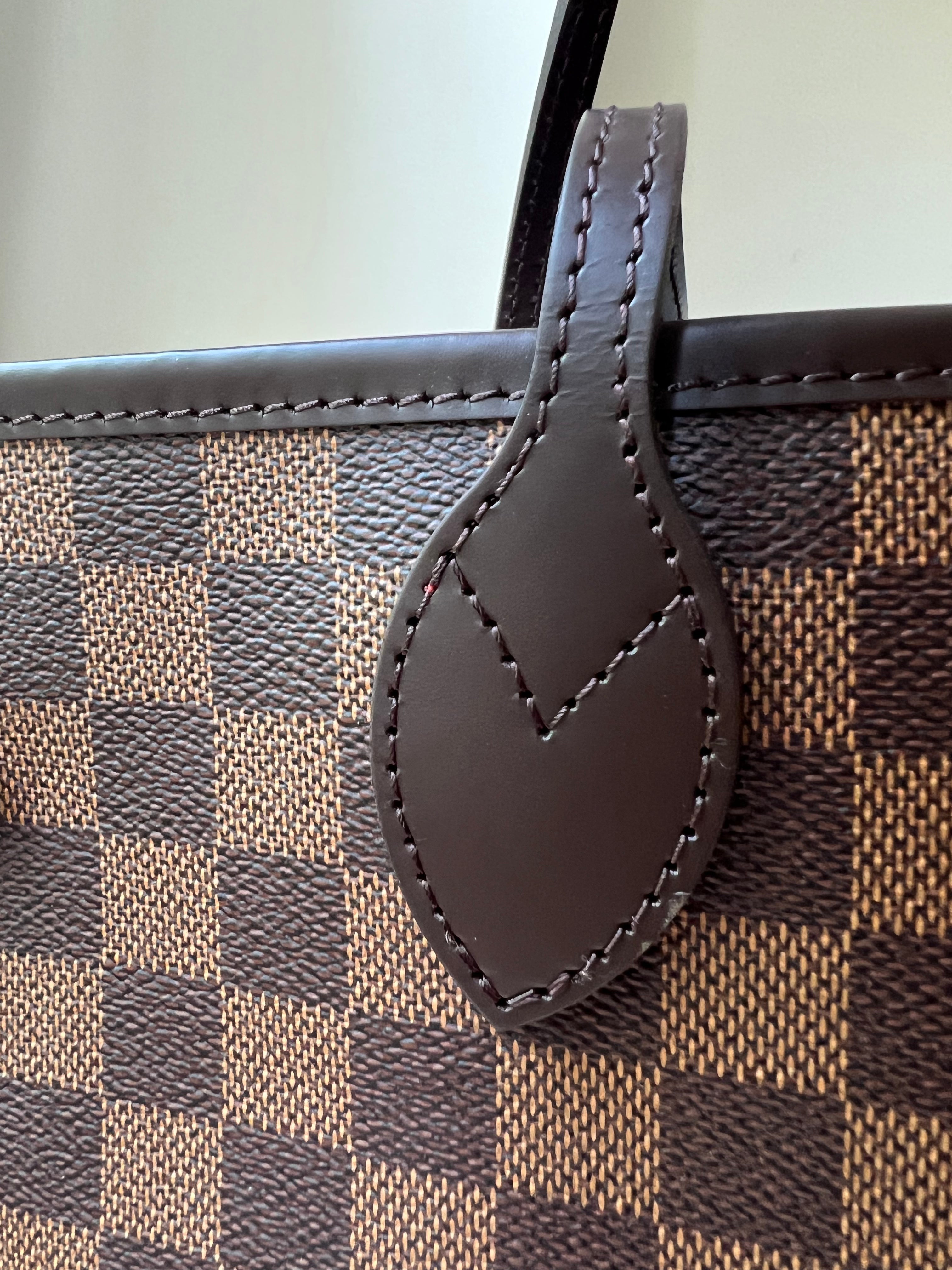 Louis Vuitton Neverfull MM Damier Ebene Cherry Interior (RRP £1,410)