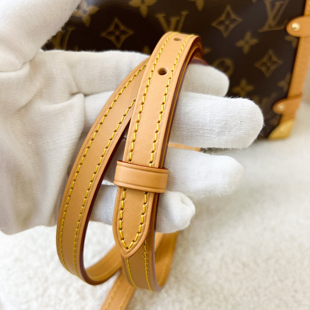 LV Side Trunk Bag in Monogram Canvas GHW
