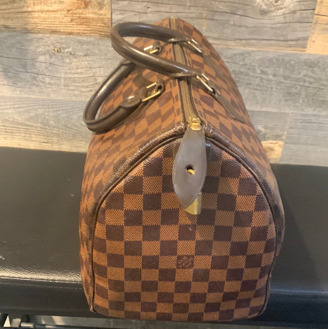 Louis Vuitton Speedy 35 Damier Ebene Bag