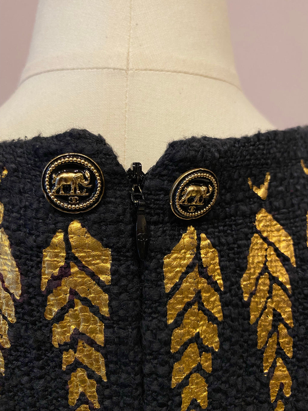 Chanel dress - L - MÃƒÆ’Ã‚Â©tiers d'Art Paris - Bombay 2011/12