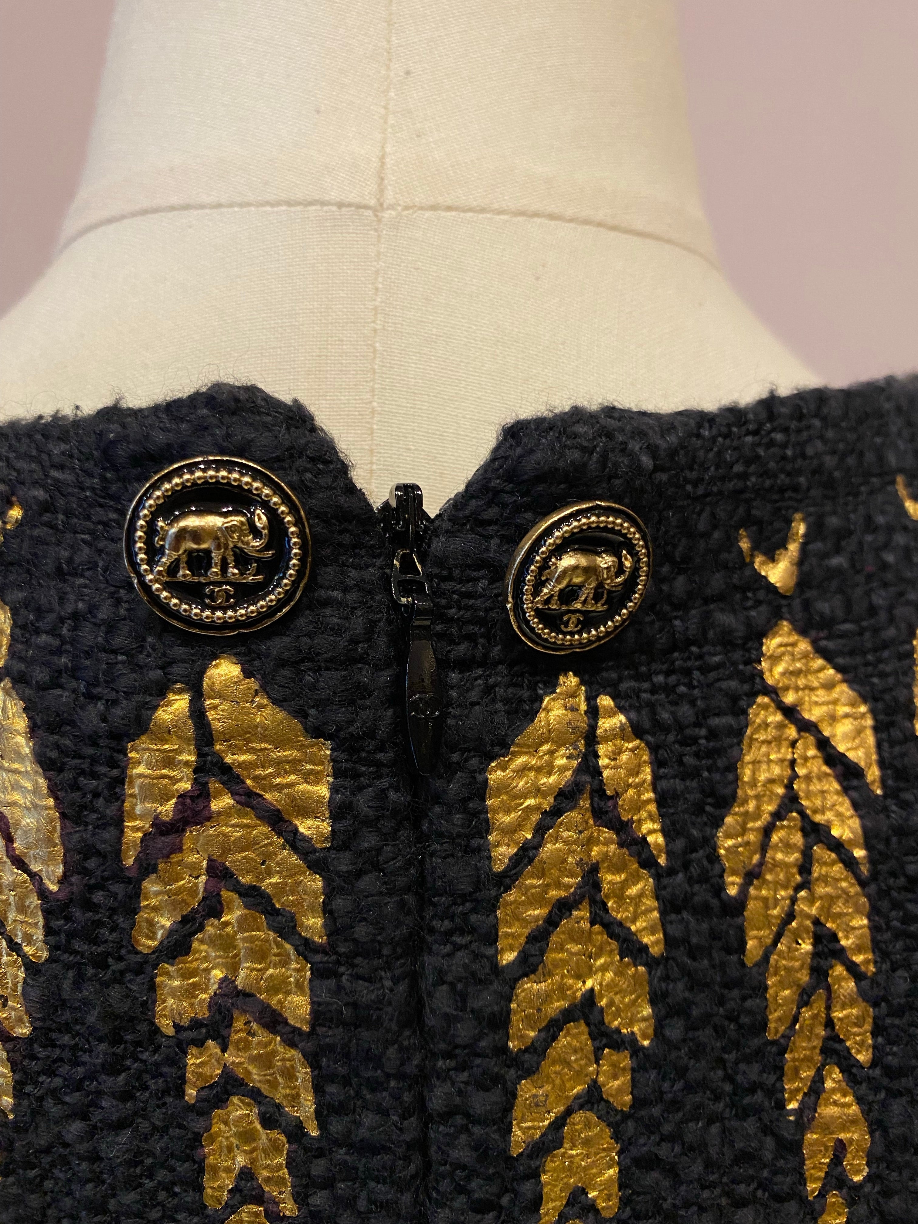Chanel dress - L - MÃƒÆ’Ã‚Â©tiers d'Art Paris - Bombay 2011/12