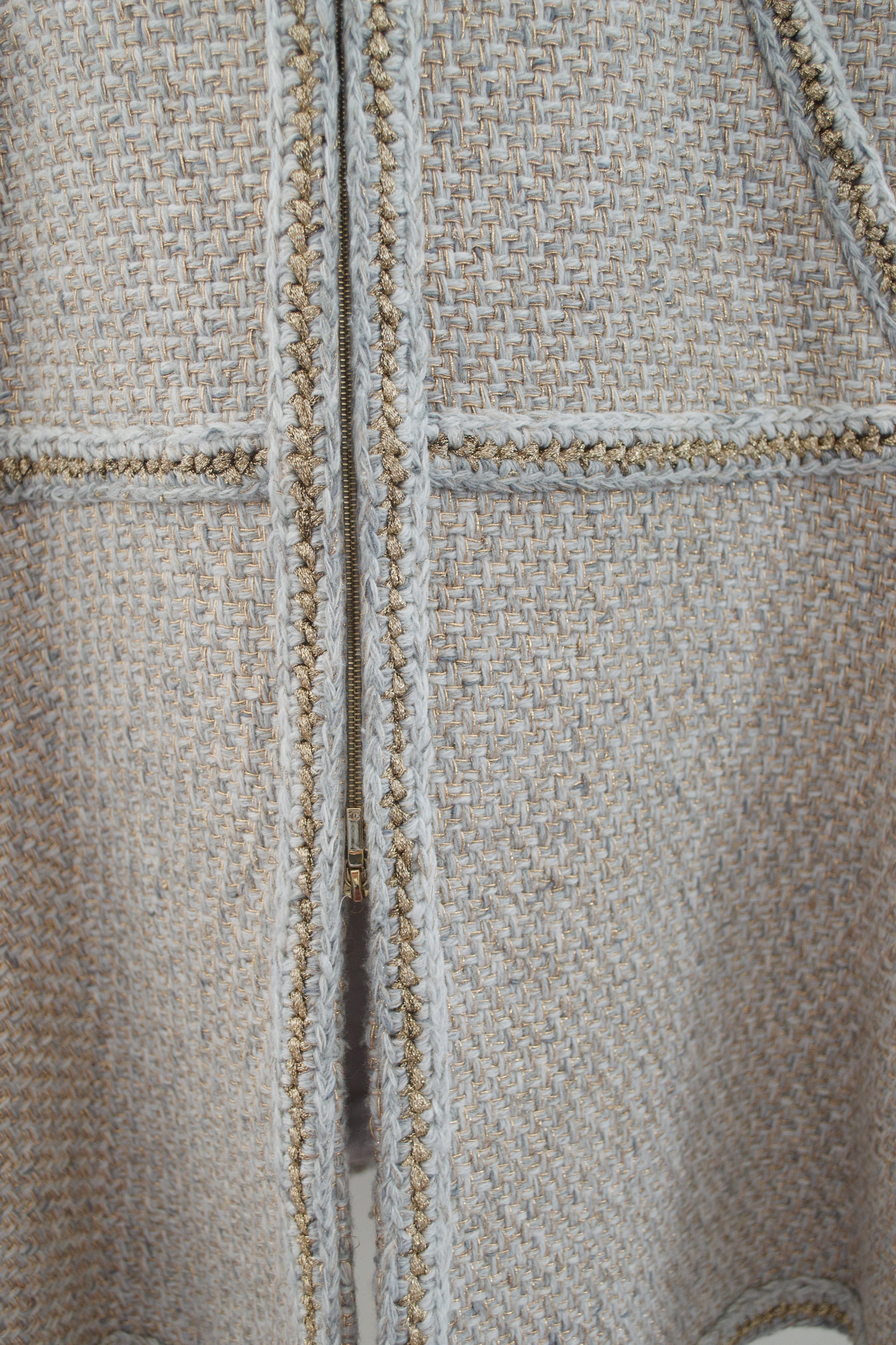 Chanel tweed long coat - M - MÃƒÆ’Ã‚Â©tiers d'art Paris New York 2018-2019