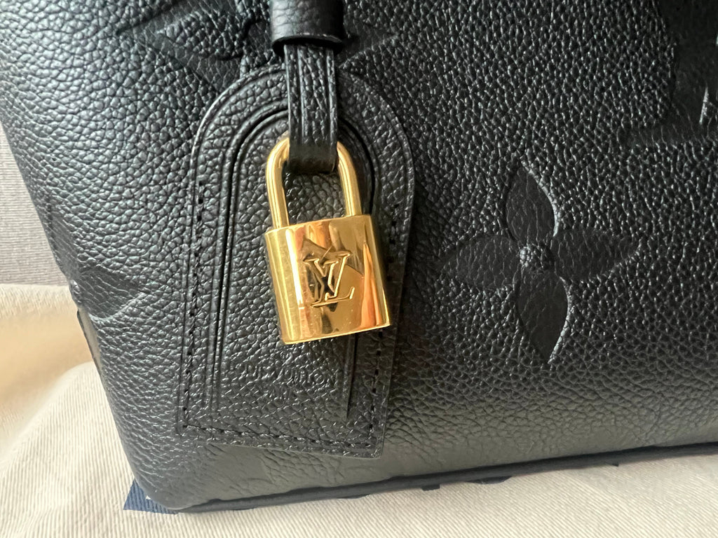 Louis Vuitton Petit Palais Black Empreinte (RRP £2,290)