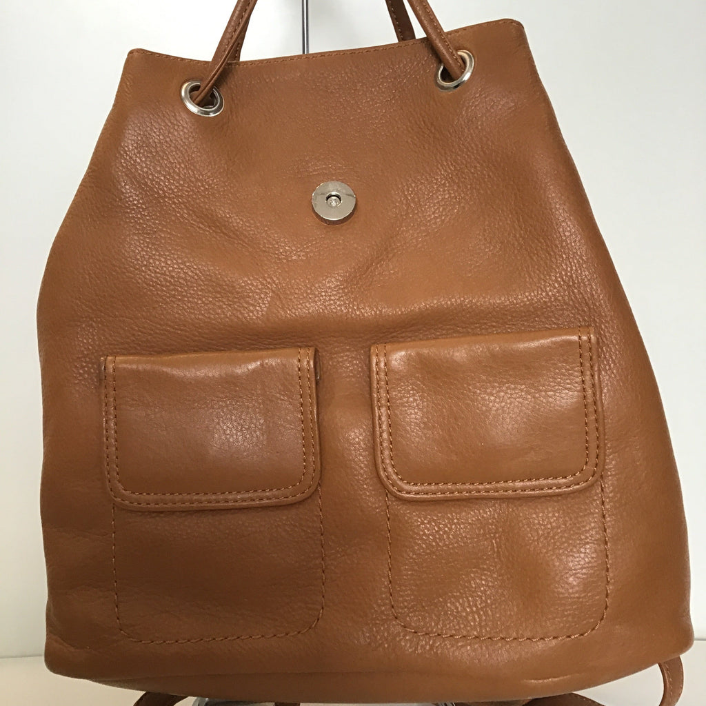 GIANI BERNINI Brown/Tan Mini Backpack