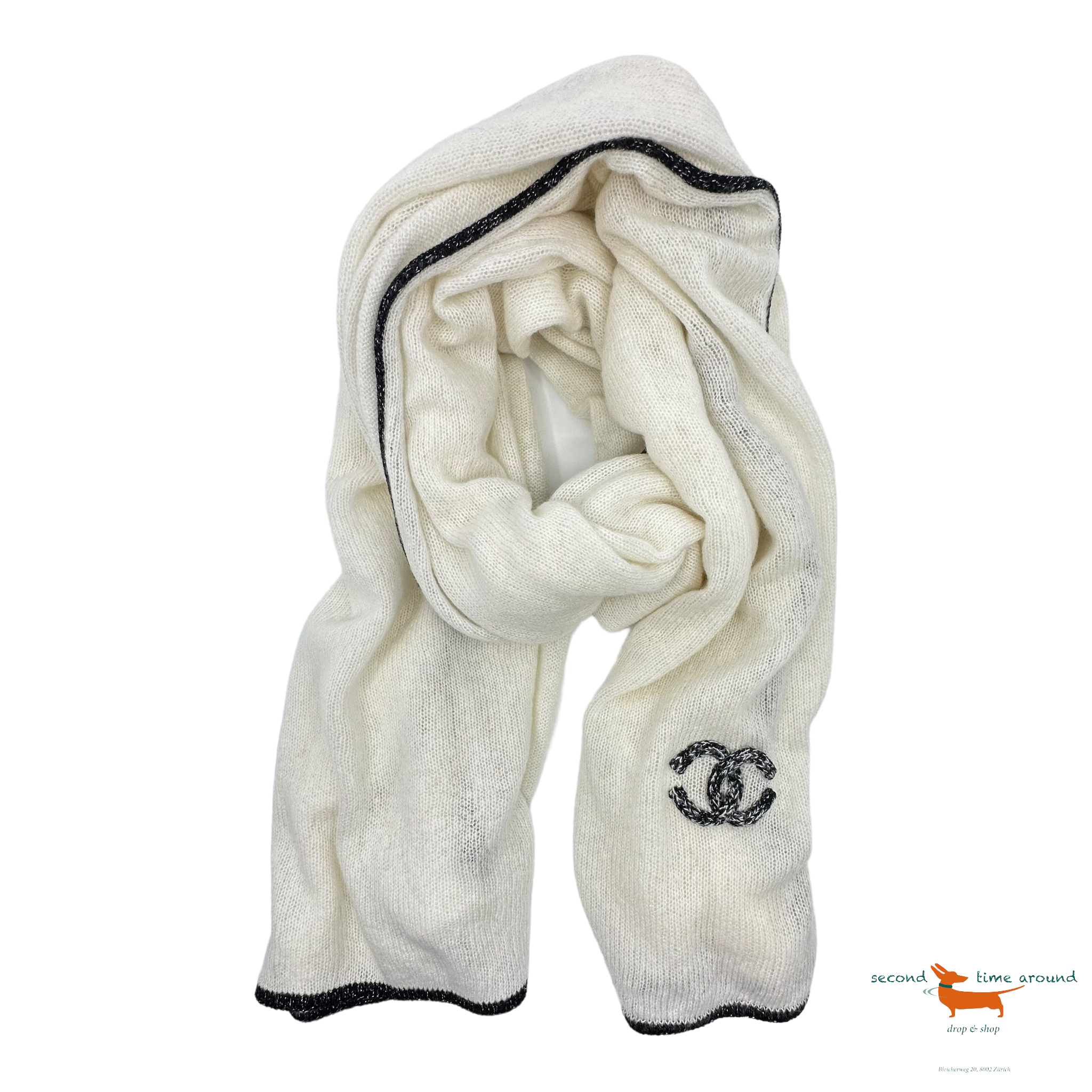 Chanel Scarf, Hat and Gloves