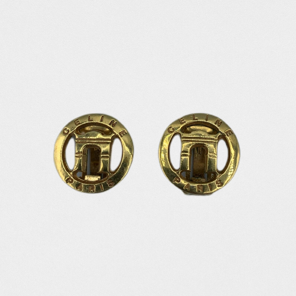Celine clip earrings - 1990s