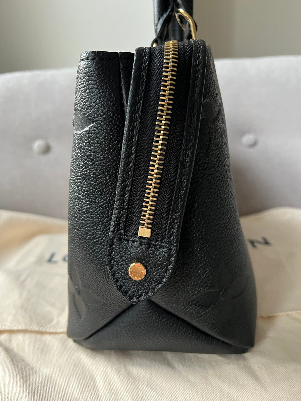 Louis Vuitton Petit Palais Black Empreinte (RRP £2,290)