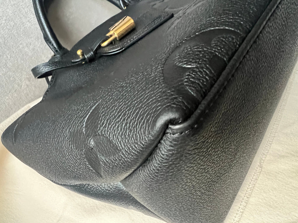 Louis Vuitton Petit Palais Black Empreinte (RRP £2,290)