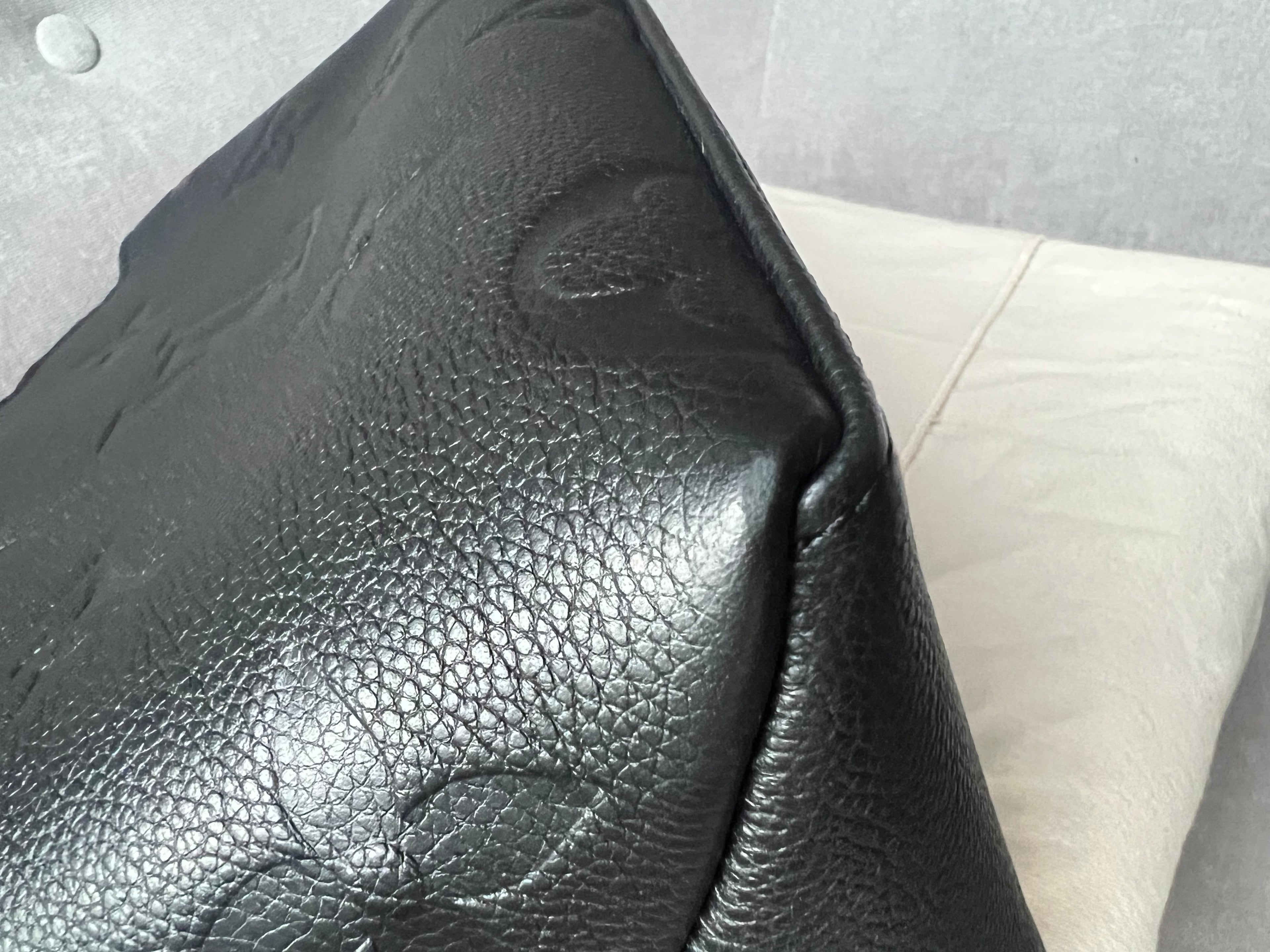 Louis Vuitton Petit Palais Black Empreinte (RRP £2,290)