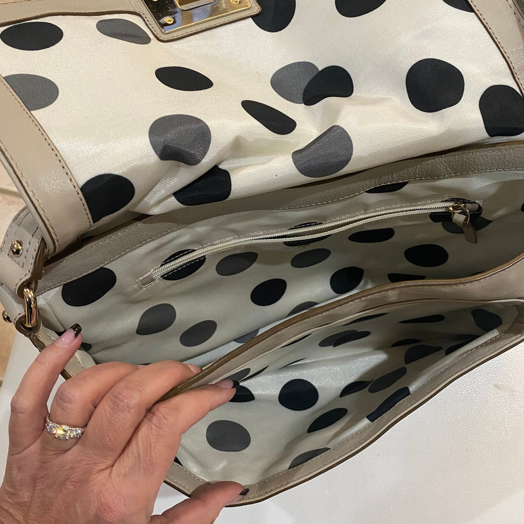 KATE SPADE Large Shoulder Bag Cream