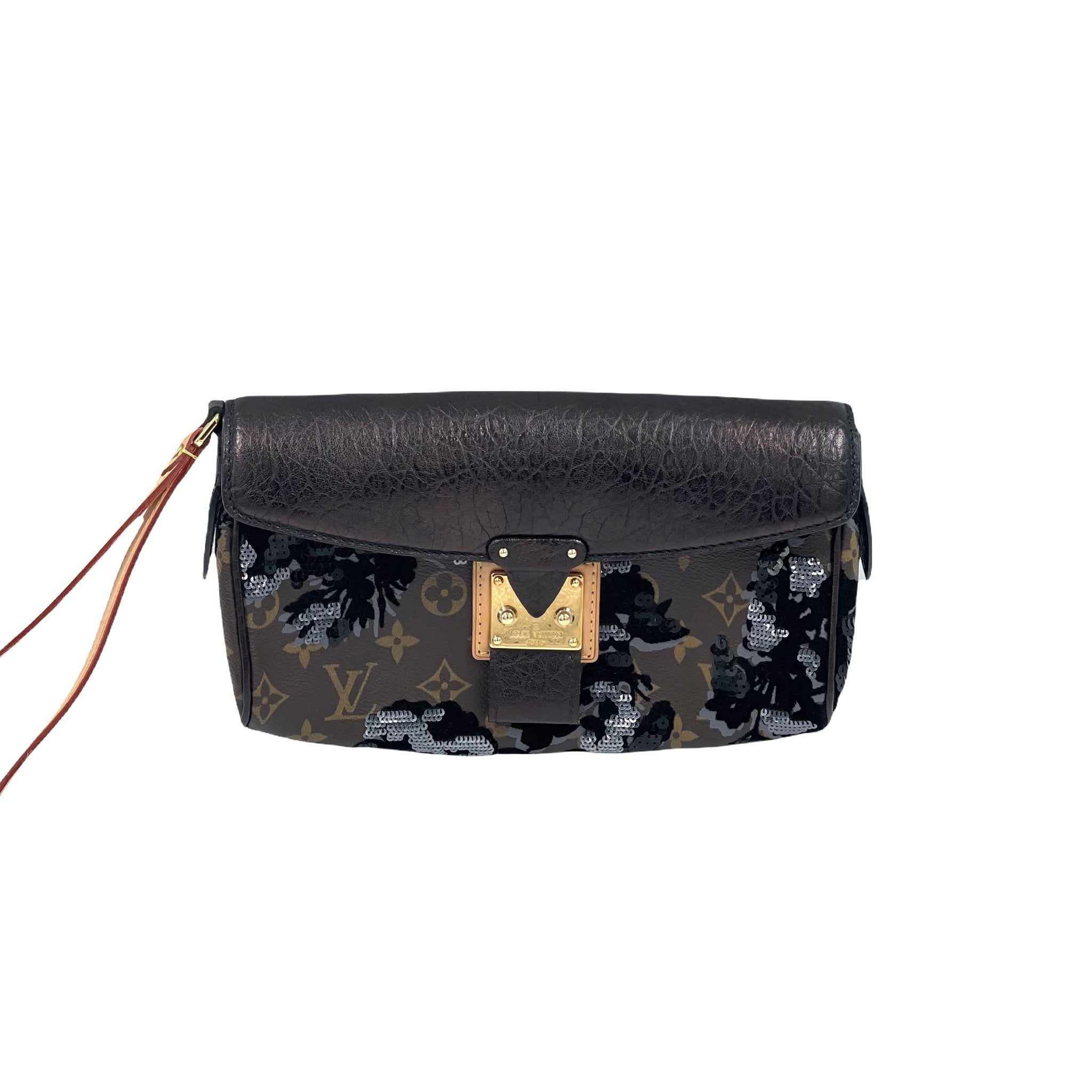 Louis Vuitton Fleur De Jais Manege Clutch Bag