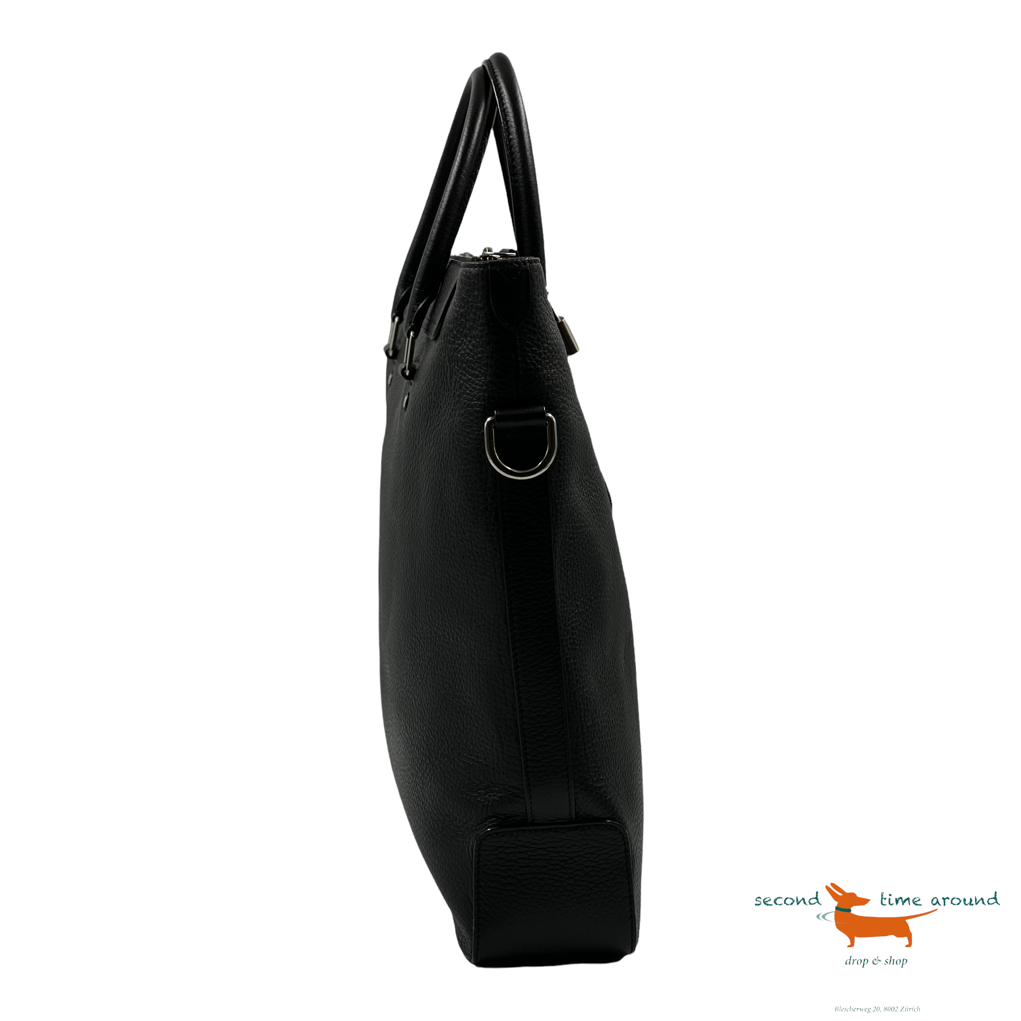 Louis Vuitton Taurillon Greenwich Tote Black