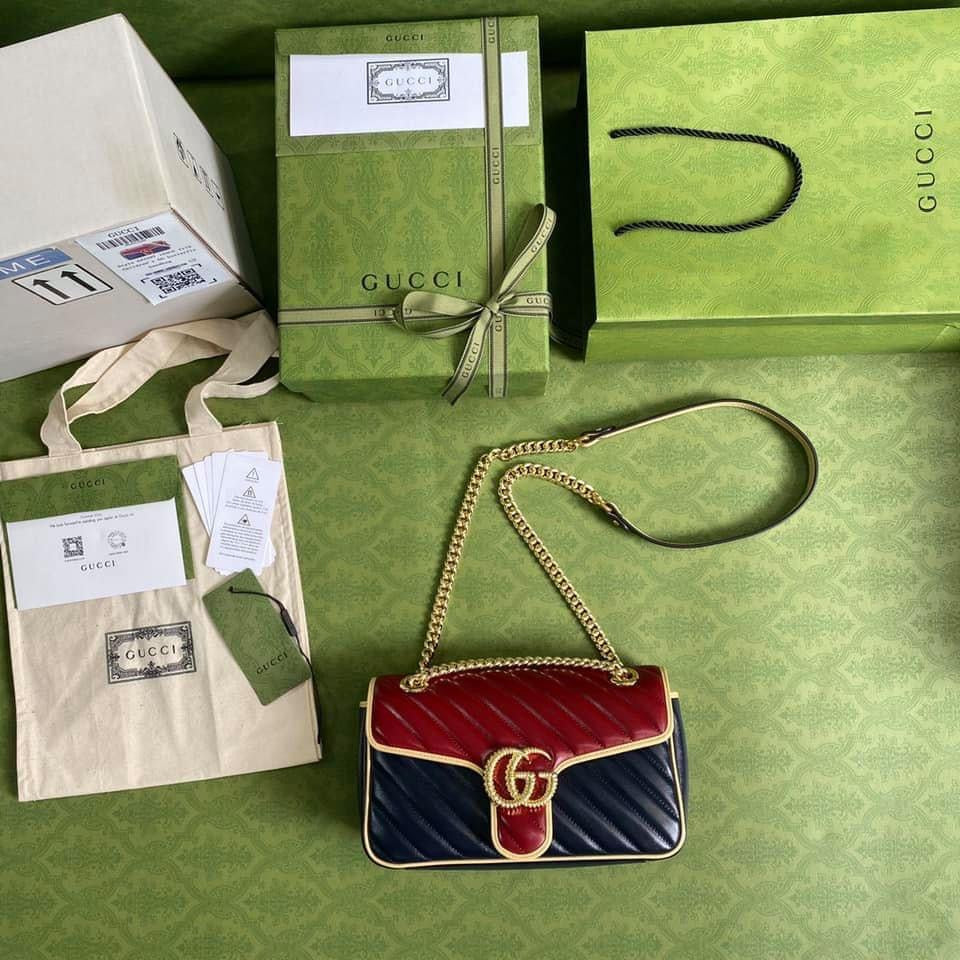Gucci GG Marmont Mini Top handle Bag