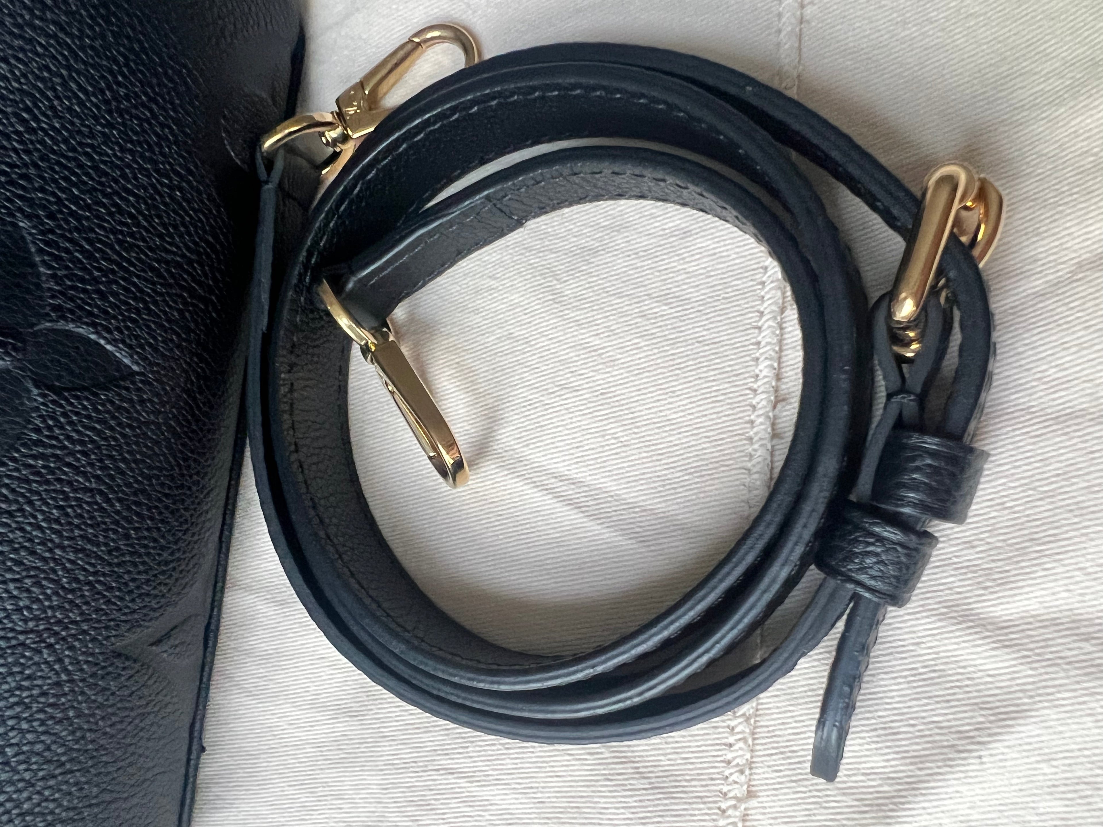 Louis Vuitton Petit Palais Black Empreinte (RRP £2,290)