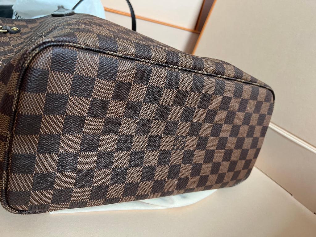 Louis Vuitton Neverfull MM Damier Ebene Cherry Interior (RRP £1,410)