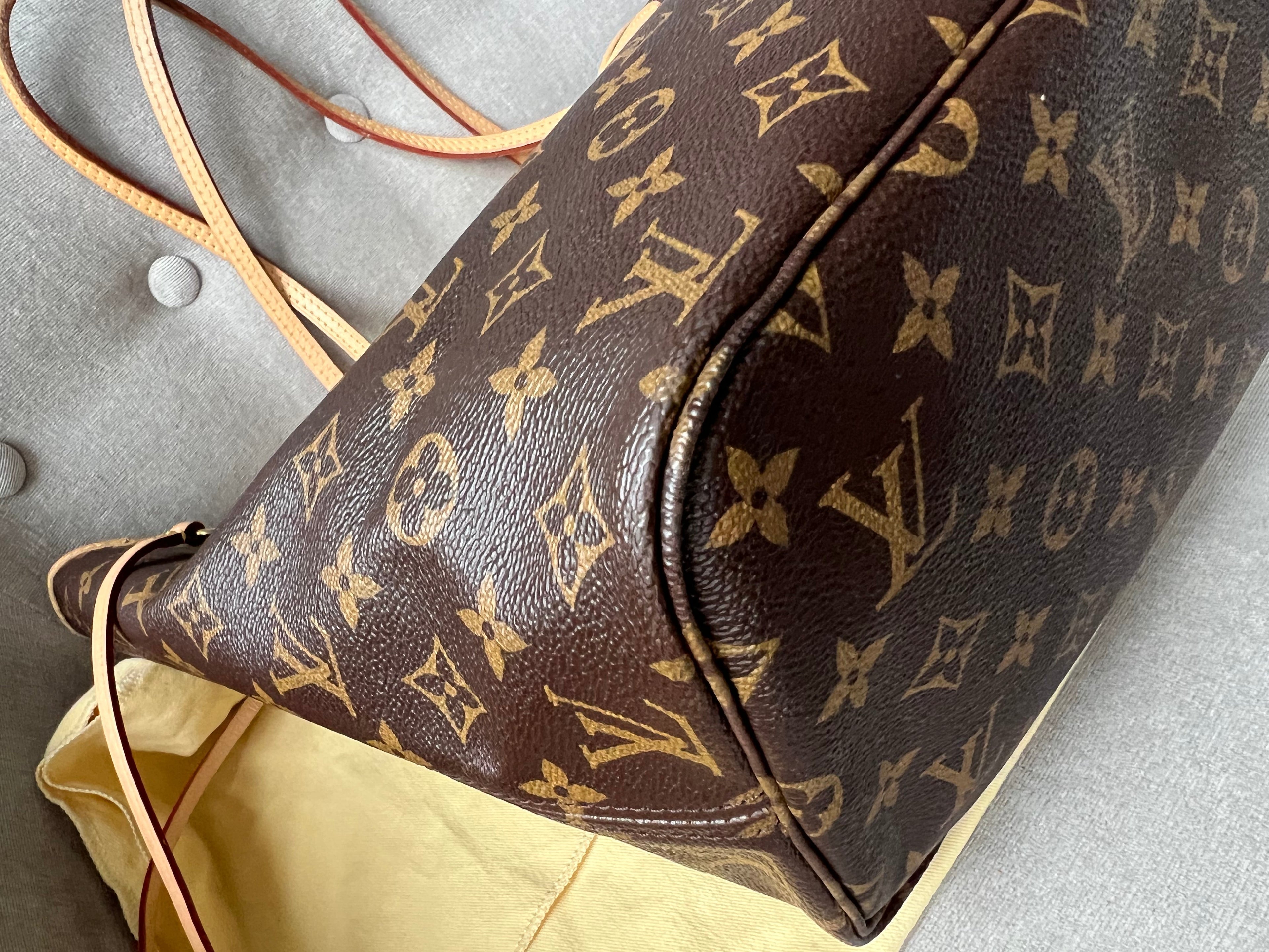 Louis Vuitton Neverfull MM Monogram Red (RRP £1,410)