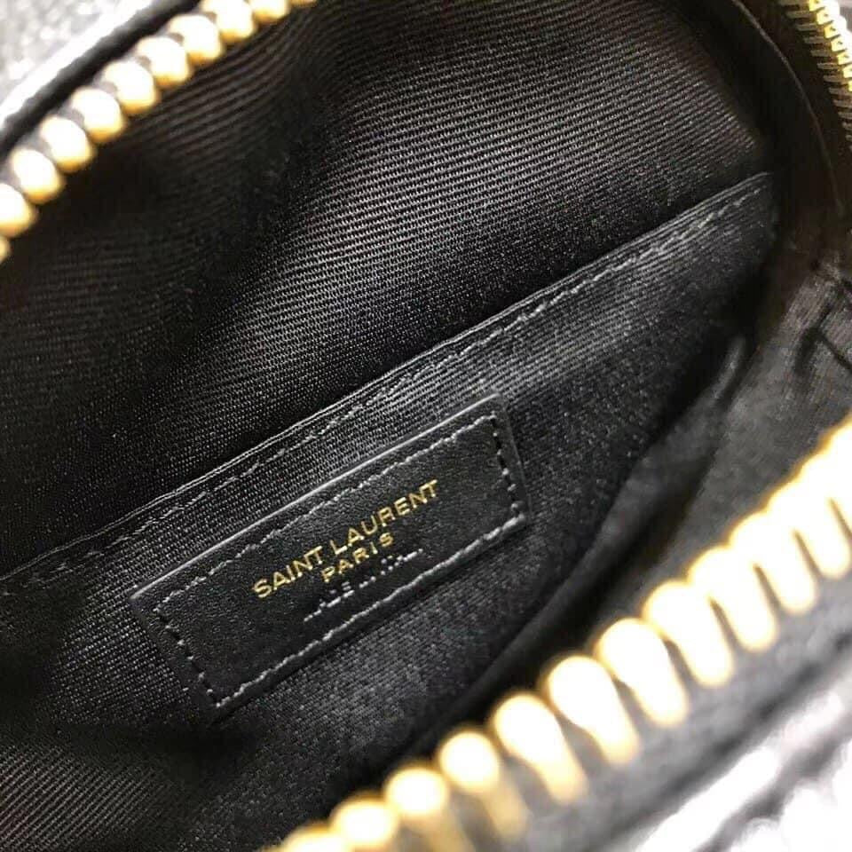 YSL Vinyle Round Camera Bag