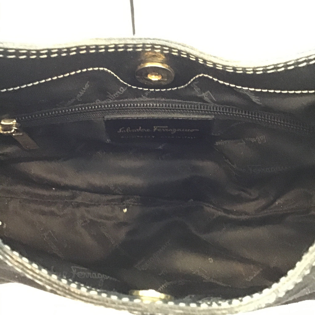 SALVATORE FERRAGAMO SHOULDER BAGUETTE