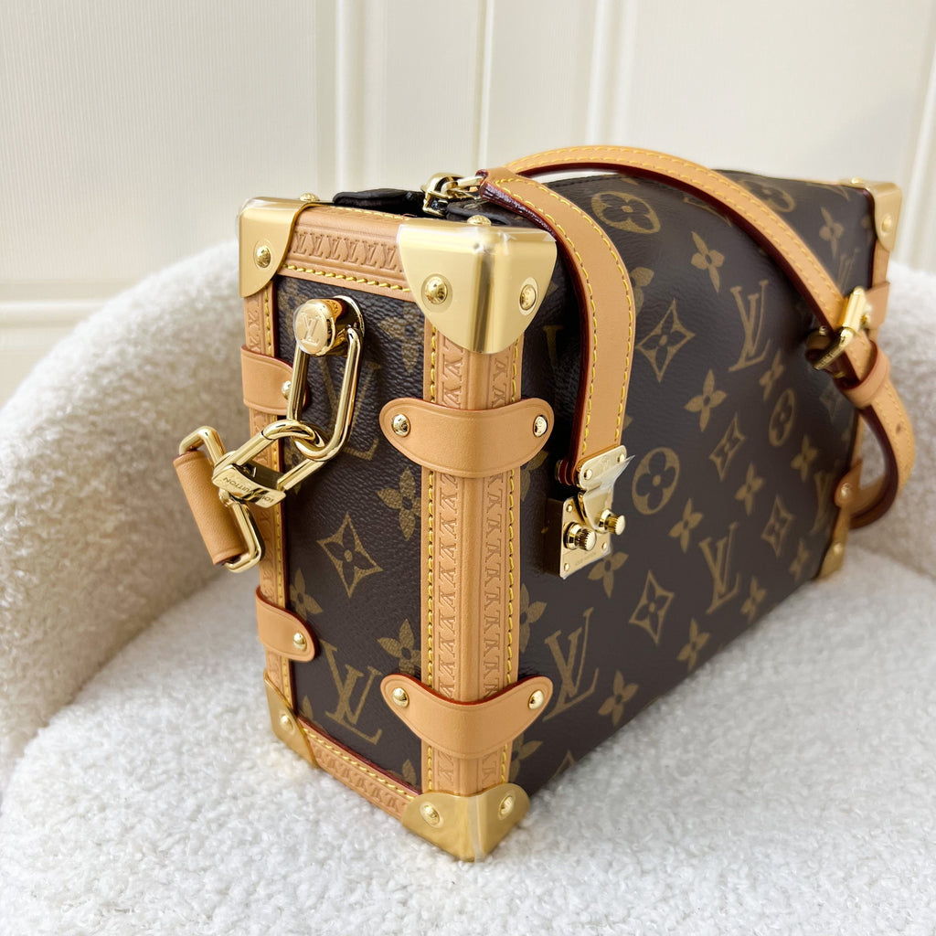 LV Side Trunk Bag in Monogram Canvas GHW