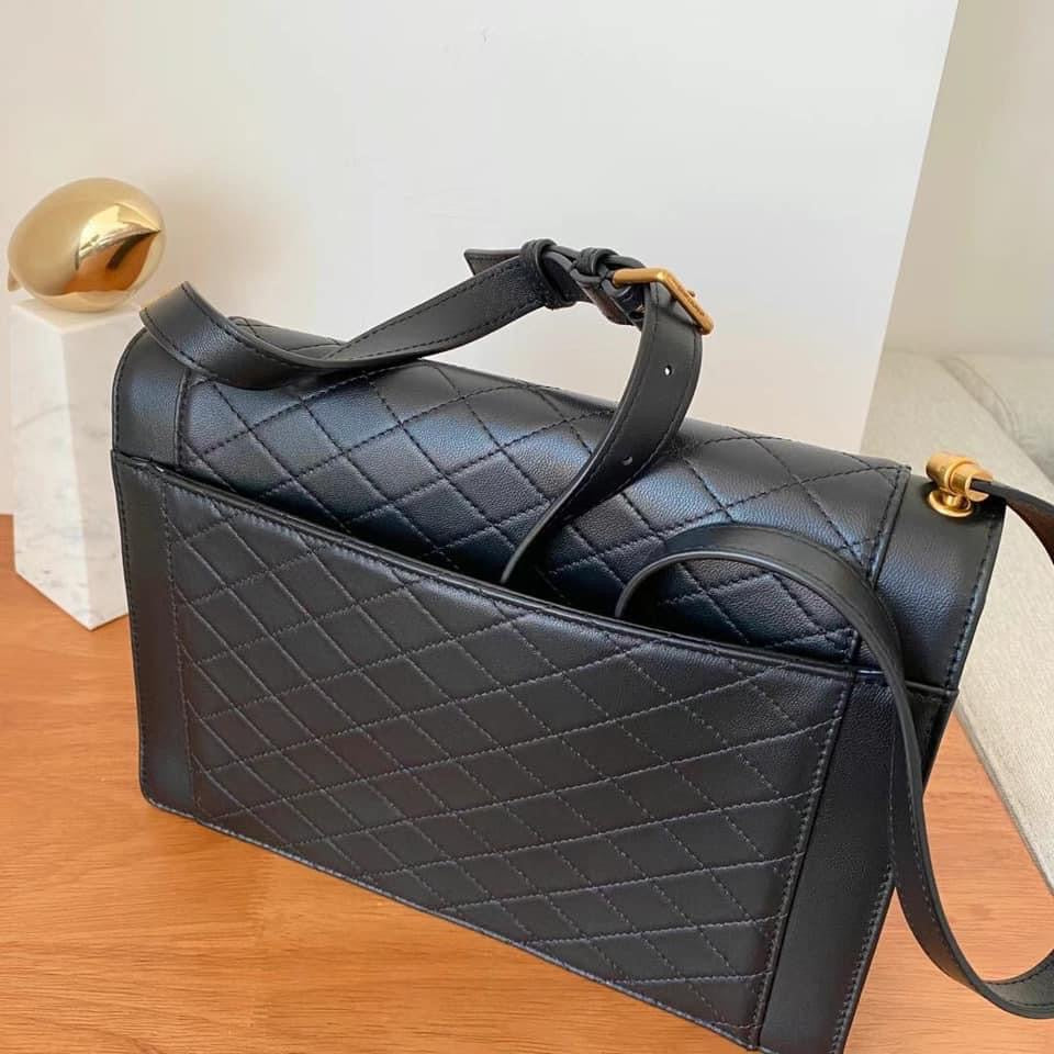 YSL Gaby Satchel Bag in Quilted Lambskini