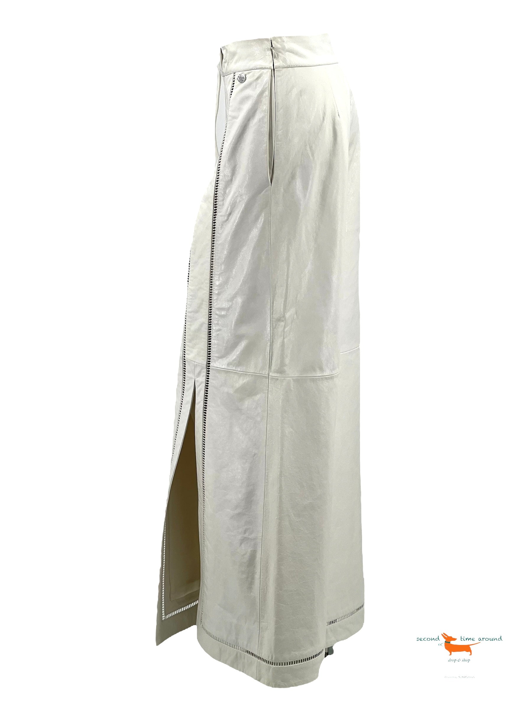 Chanel Leather Lambskin Pants