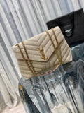 YSL College Medium Quilted Leather Bag