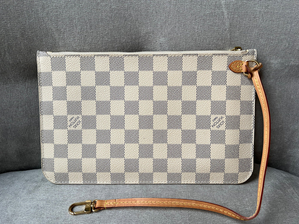 Louis Vuitton Pouch (from Neverfull MM) in Damier Azur