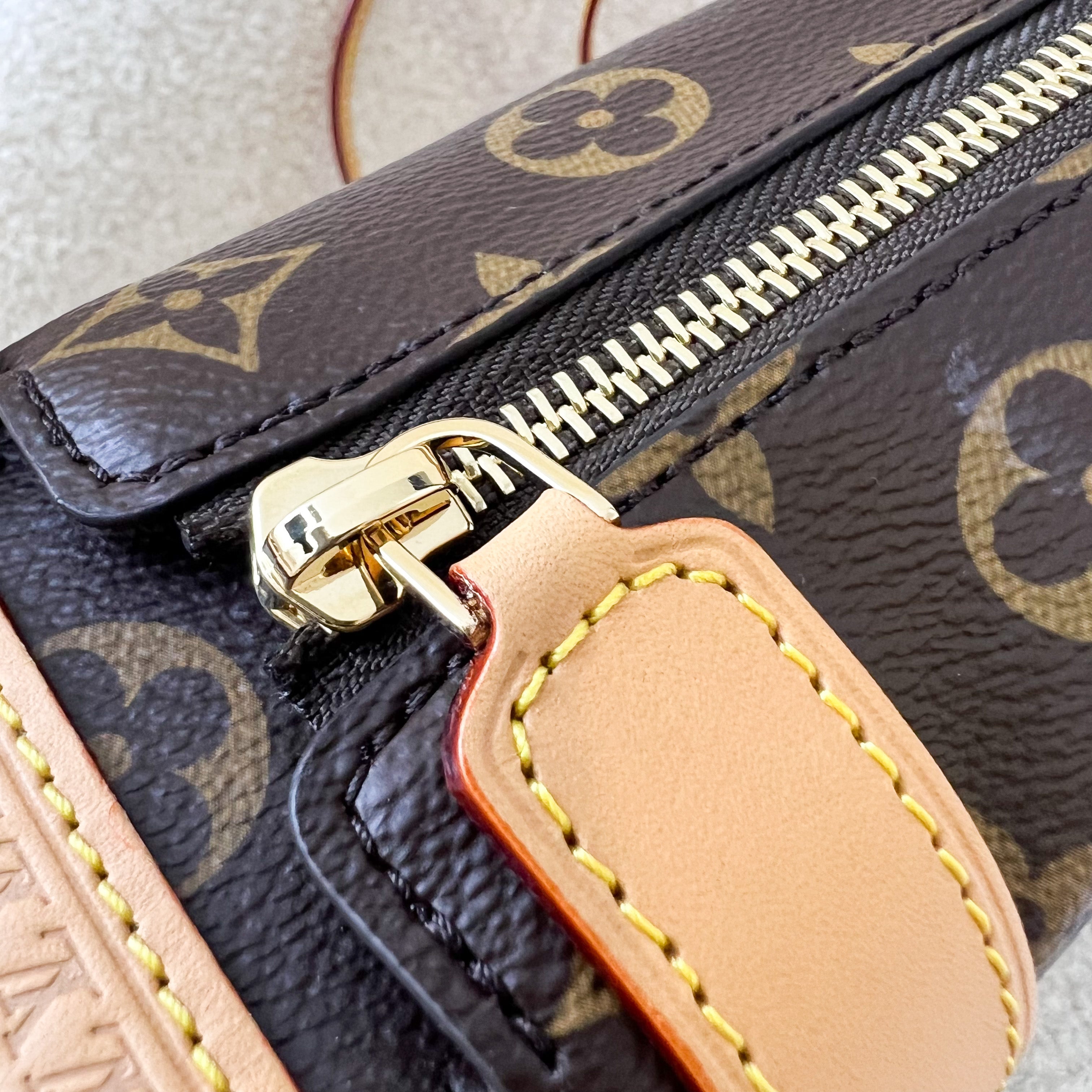 LV Side Trunk Bag in Monogram Canvas GHW