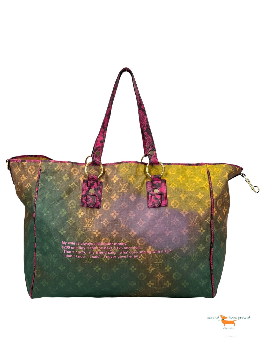 Louis Vuitton Richard Prince Limited Edition 50 cm Bag