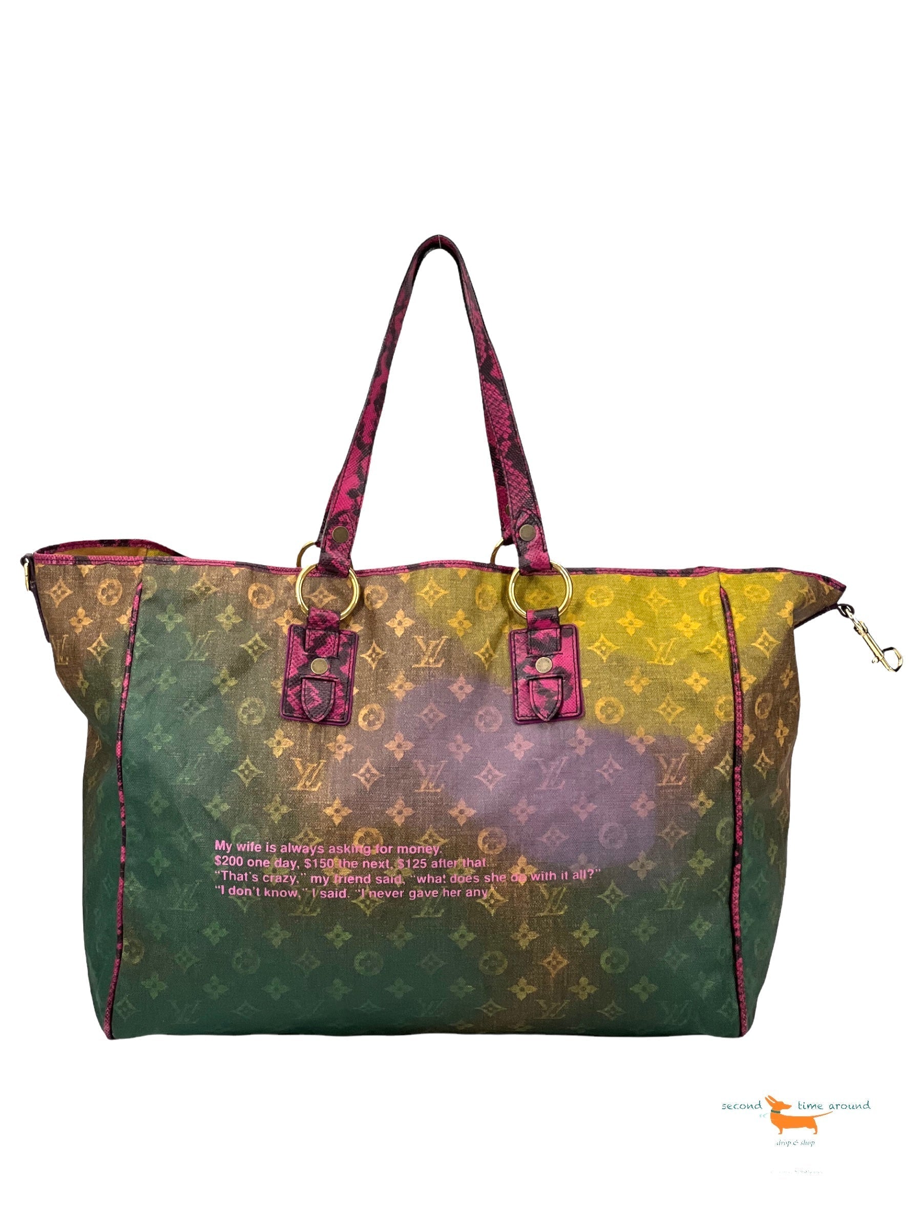 Louis Vuitton Richard Prince Limited Edition 50 cm Bag