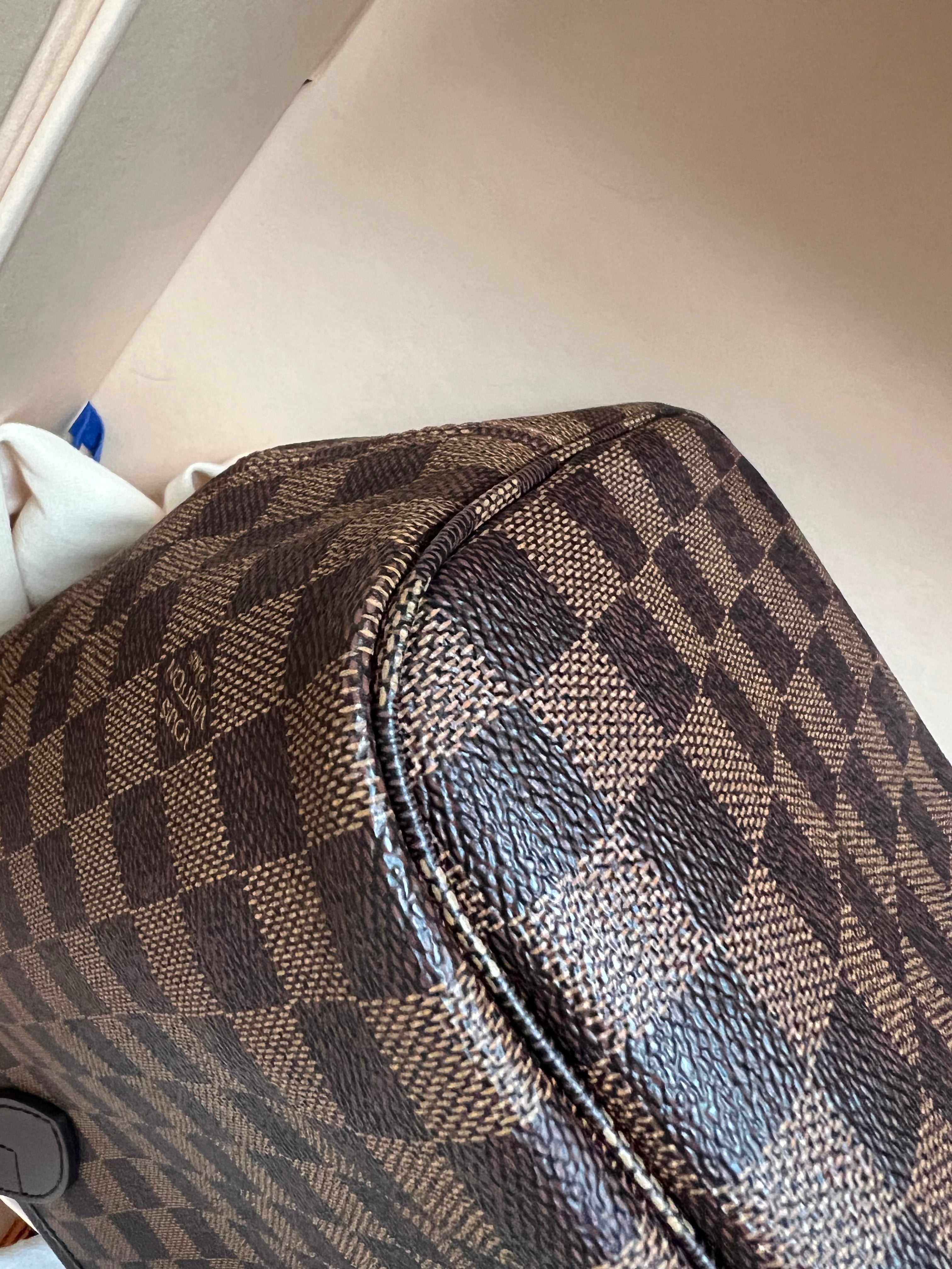 Louis Vuitton Neverfull MM Damier Ebene Cherry Interior (RRP £1,410)