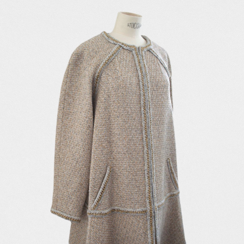 Chanel tweed long coat - M - MÃƒÆ’Ã‚Â©tiers d'art Paris New York 2018-2019