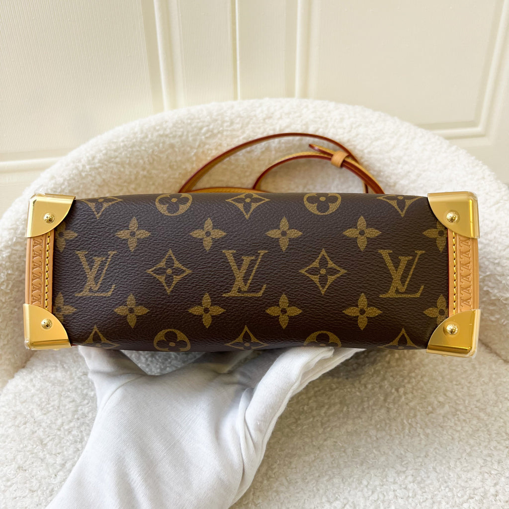 LV Side Trunk Bag in Monogram Canvas GHW