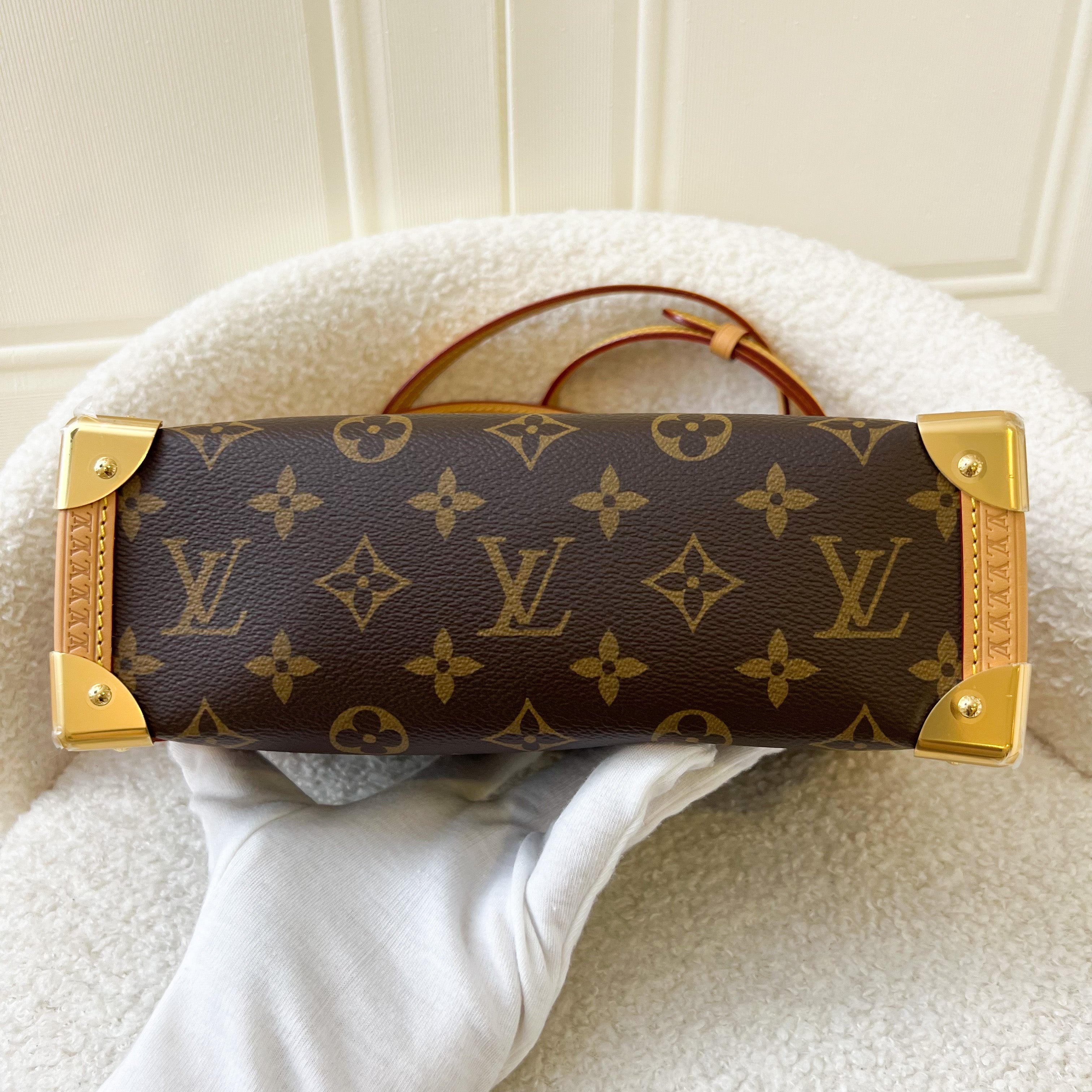 LV Side Trunk Bag in Monogram Canvas GHW