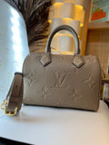 Louis Vuitton Speedy Bandouliere Bag Monogram Empreinte Giant 25