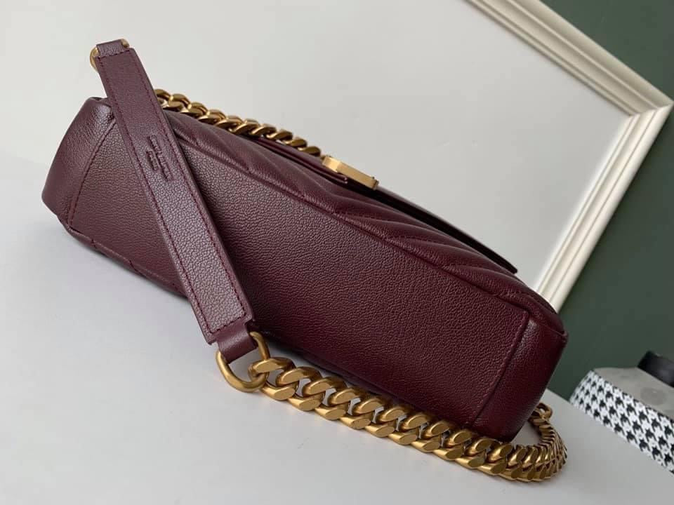 YSL College Medium Quilted leather Bag