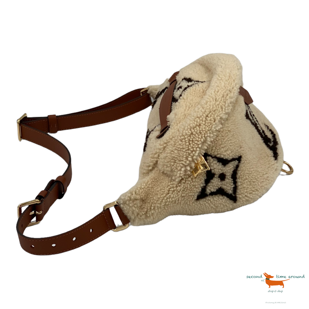 Louis Vuitton Bumbag Monogram Teddy Fleece