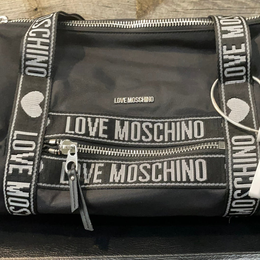 Love Moschino Black Duffle Bag