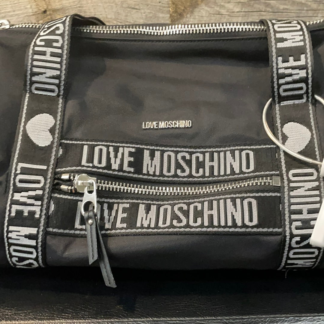 Love Moschino Black Duffle Bag