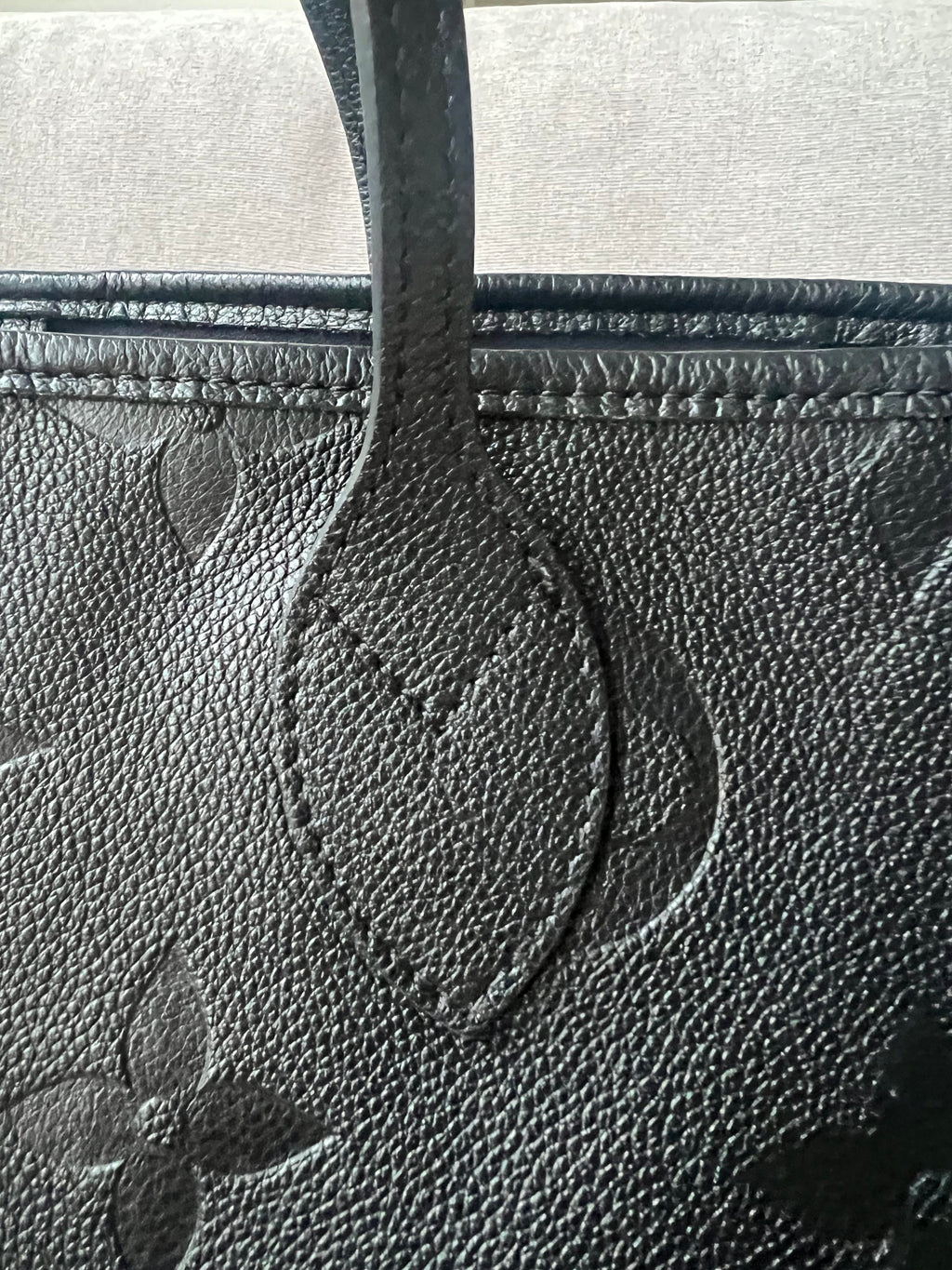 Louis Vuitton Neverfull MM Black Empreinte (RRP £1,940)