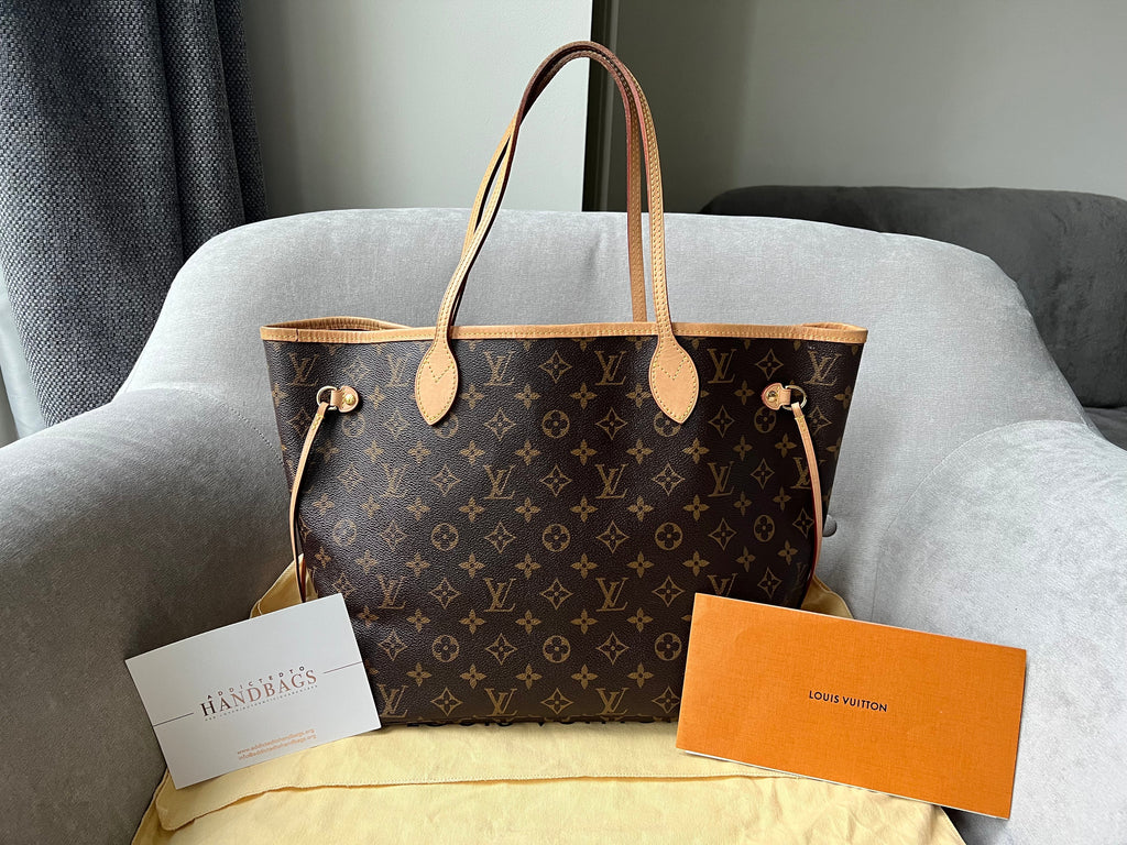 Louis Vuitton Neverfull MM Monogram Red (RRP £1,410)