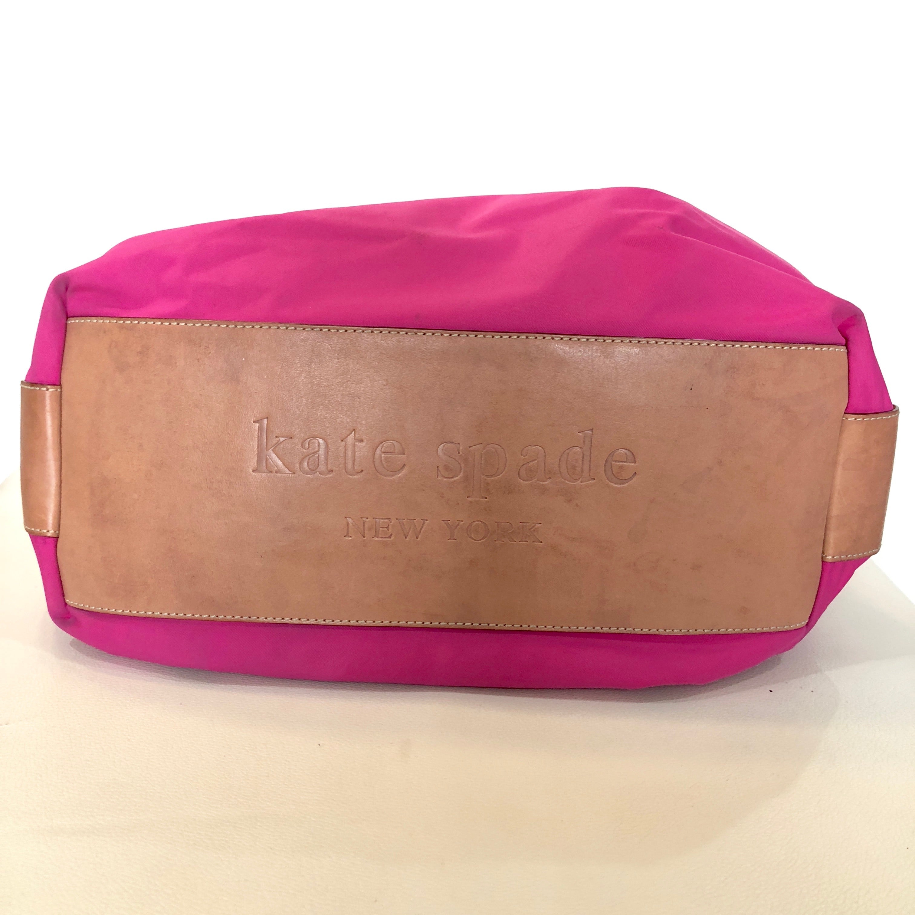 KATE SPADE Hot Pink Nylon Shoulder Bag