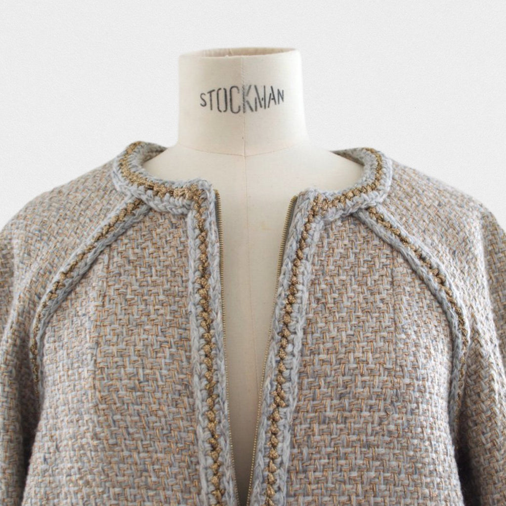 Chanel tweed long coat - M - MÃƒÆ’Ã‚Â©tiers d'art Paris New York 2018-2019
