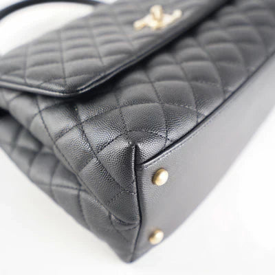 CHANEL COCO HANDLE MEDIUM BLACK