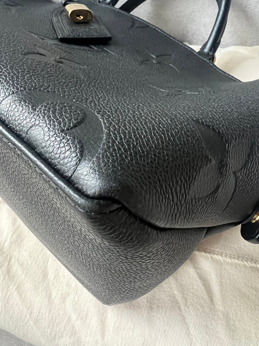 Louis Vuitton Petit Palais Black Empreinte (RRP £2,290)