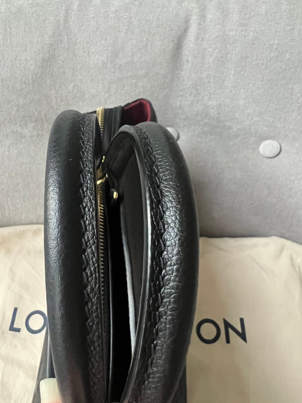 Louis Vuitton Petit Palais Black Empreinte (RRP £2,290)