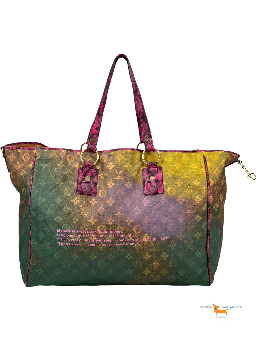 Louis Vuitton Richard Prince Limited Edition 50 cm Bag