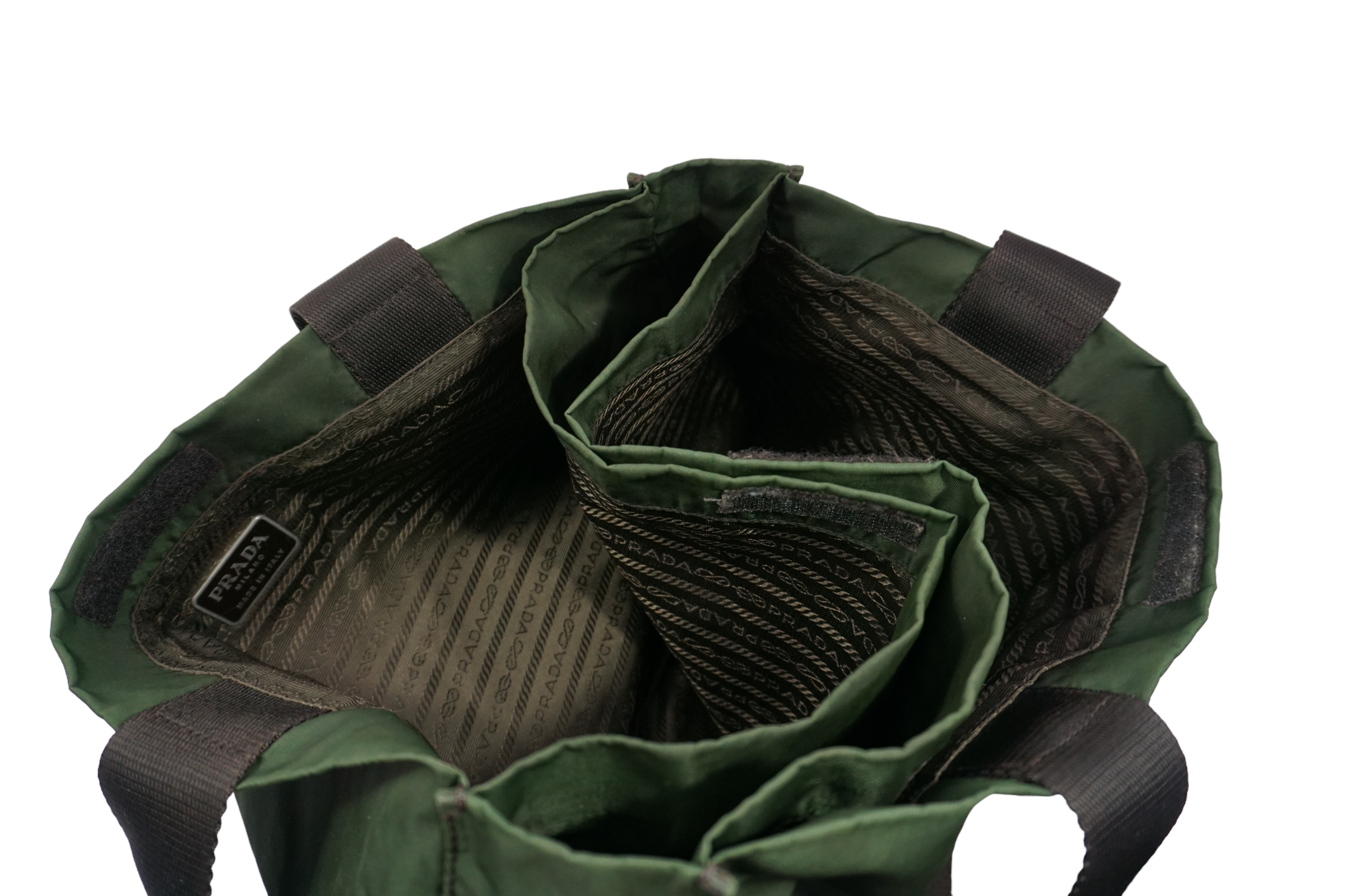 Prada ArmygrÃƒÆ’Ã‚Â¸n Skuldertaske