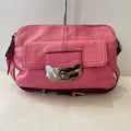B. MAKOWSKY Leather Crossbody Bag Pink