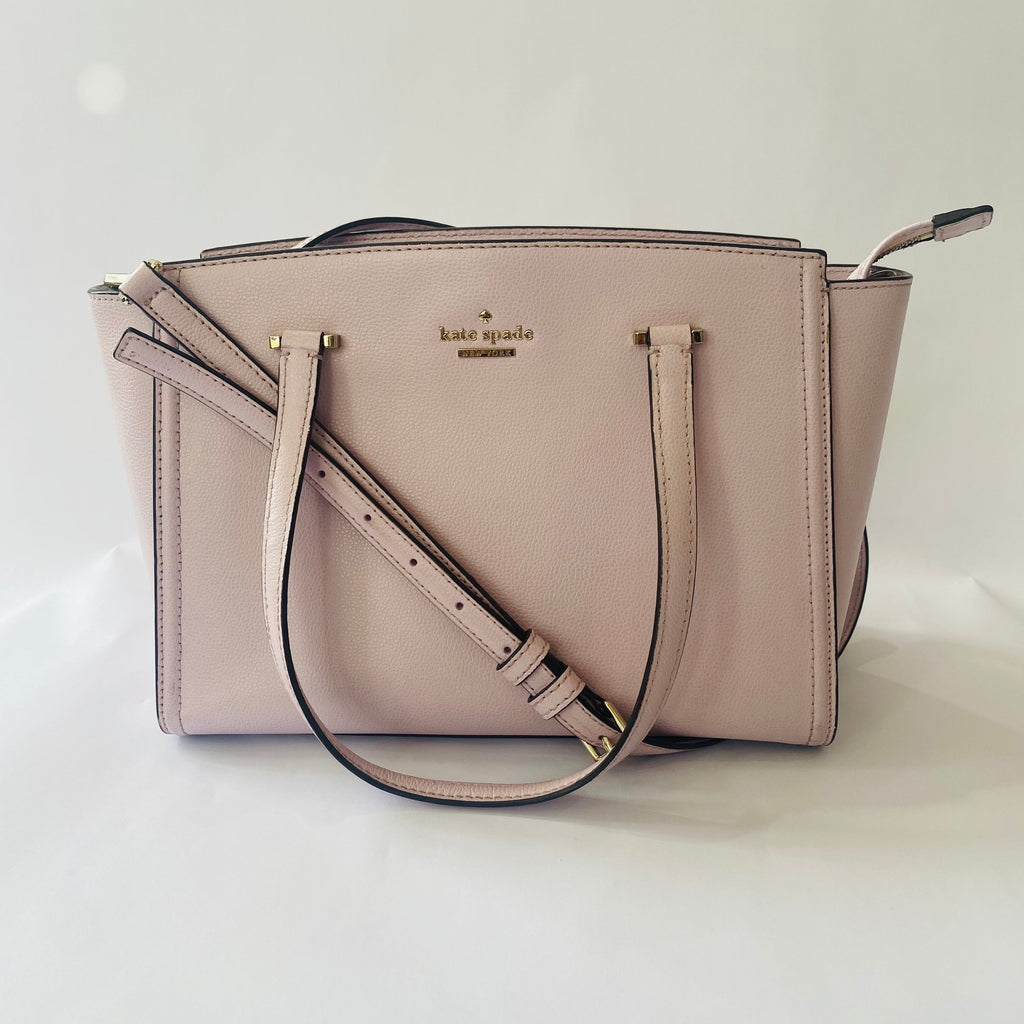 Kate Spade New York Patterson Drive Small Geraldine Satchel Bag Rosy Cheeks Pink